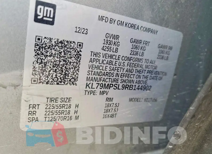 KL79MPSL9RB144902 Photo# 12