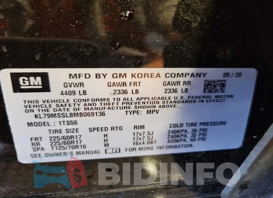 KL79MSSL8MB069136 Photo# 13