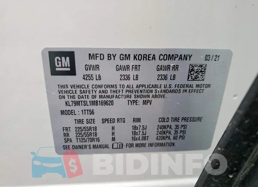 KL79MTSL1MB169620 Photo# 13