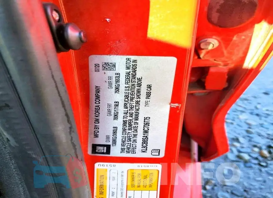 KL8CB6SA1MC709775 Photo# 12