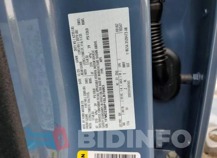 1FMEE9BP1SLB70063 Photo# 14