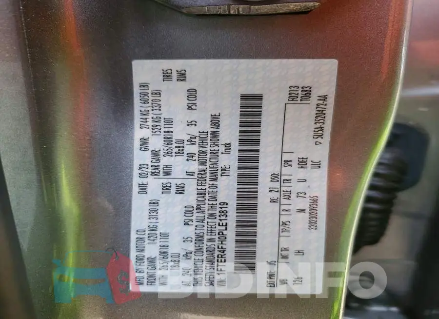 1FTER4FH0PLE13819 Photo# 12
