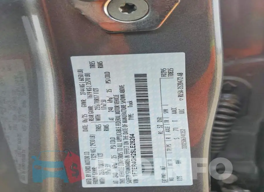 1FTER4GH2SLE28264 Photo# 12