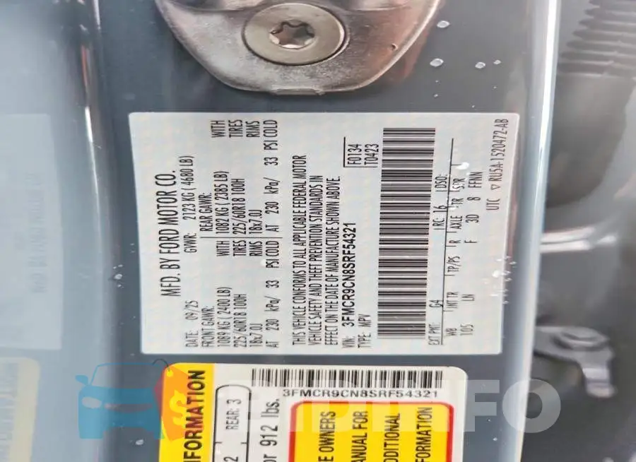 3FMCR9CN8SRF54321 Photo# 13