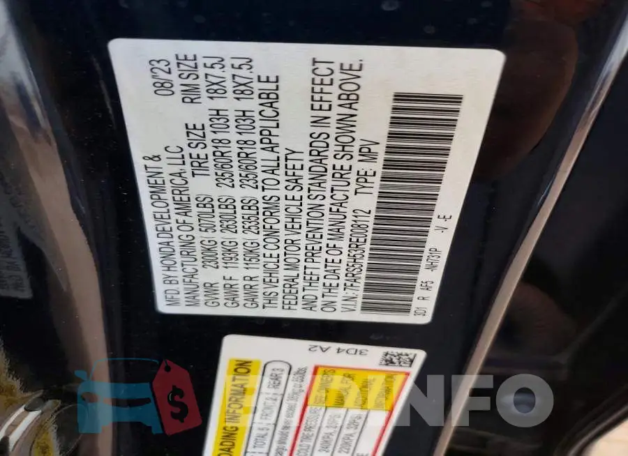 7FARS5H53RE008112 Photo# 12