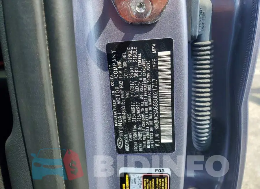 KM8HC3A68SU021717 Photo# 12