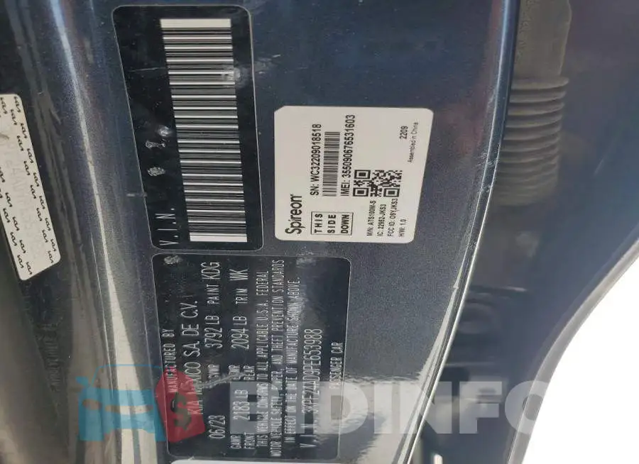 3KPF24AD9PE653988 Photo# 12