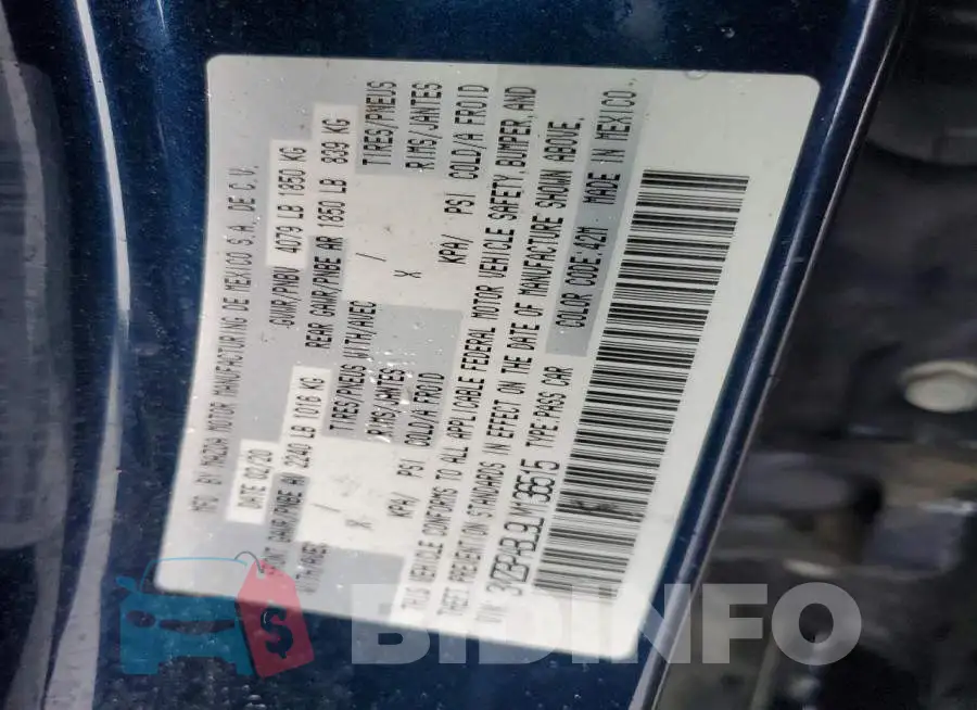 3MZBPABL9LM136515 Photo# 13