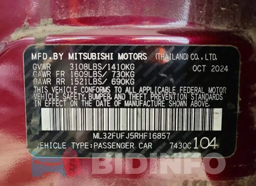 ML32FUFJ5RHF16857 Photo# 12