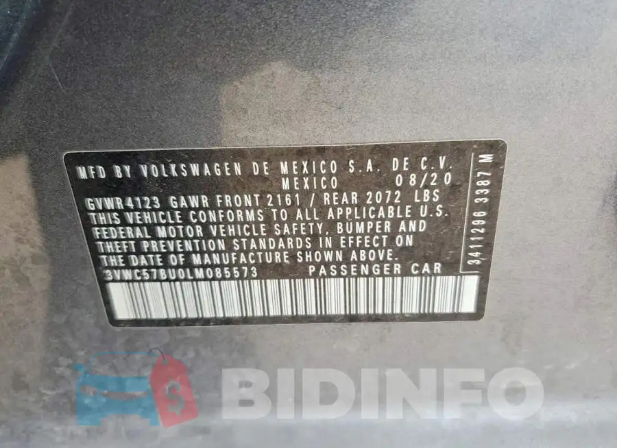 3VWC57BU0LM085573 Photo# 12