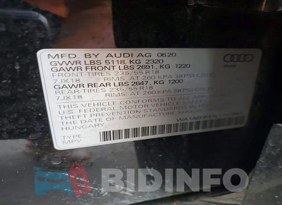 WA1AECF31L1114607 Photo# 13