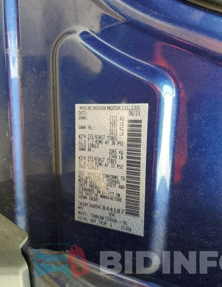 5N1BT3AB0PC844187 Photo# 14