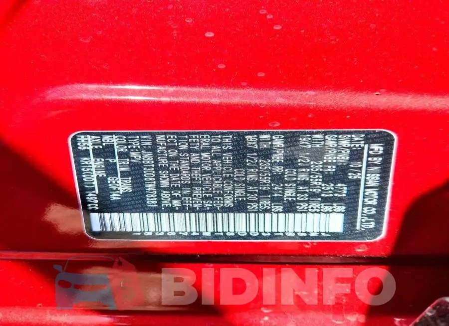 JN8BT3DD8TW478381 Photo# 14