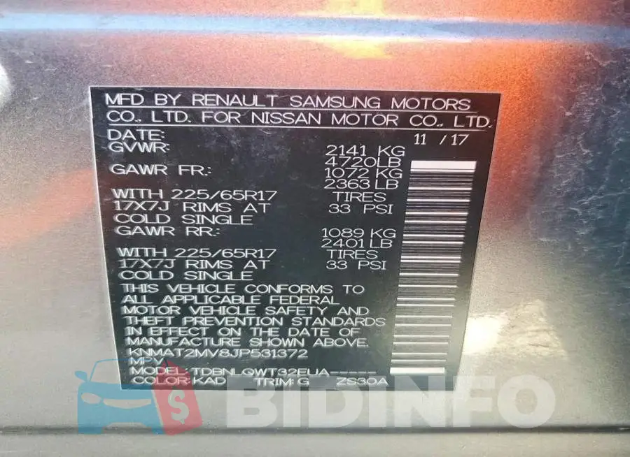 KNMAT2MV8JP531372 Photo# 13