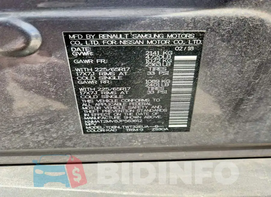 KNMAT2MV8JP563612 Photo# 13