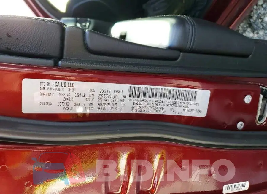 1C4RJFCG0JC355654 Photo# 14