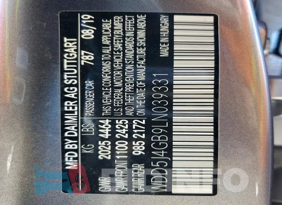 WDD5J4GB9LN039331 Photo# 13