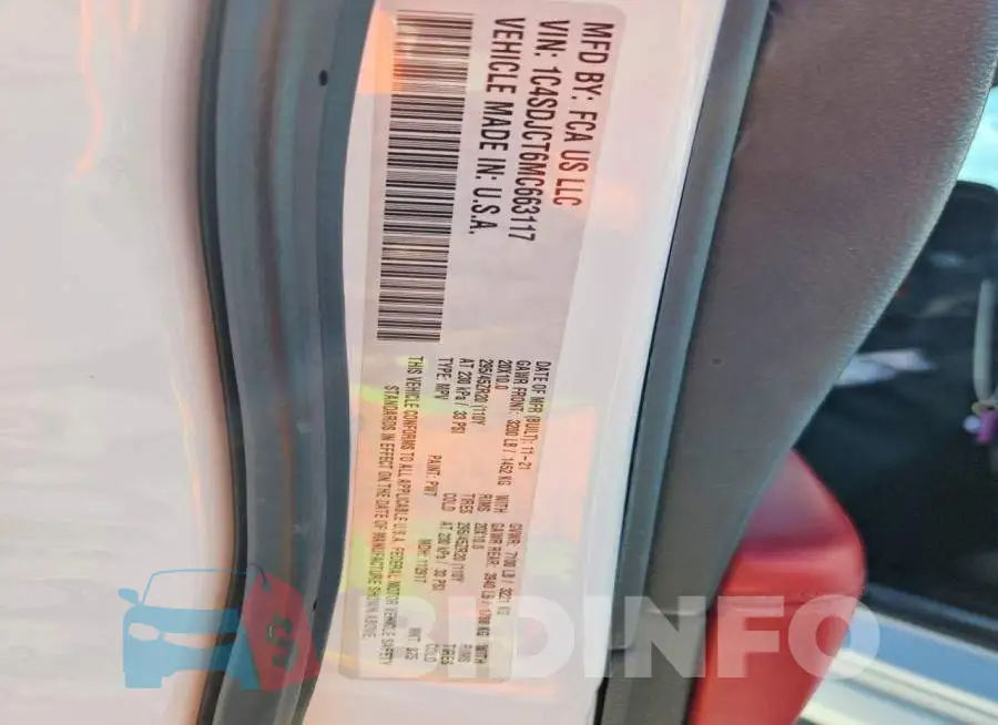 1C4SDJCT6MC663117 Photo# 14