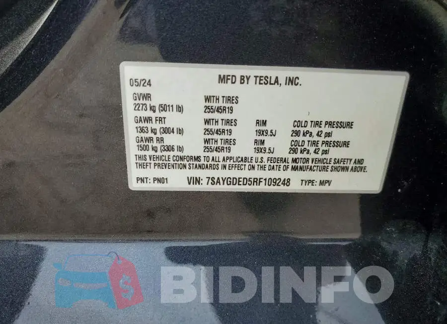 7SAYGDED5RF109248 Photo# 13