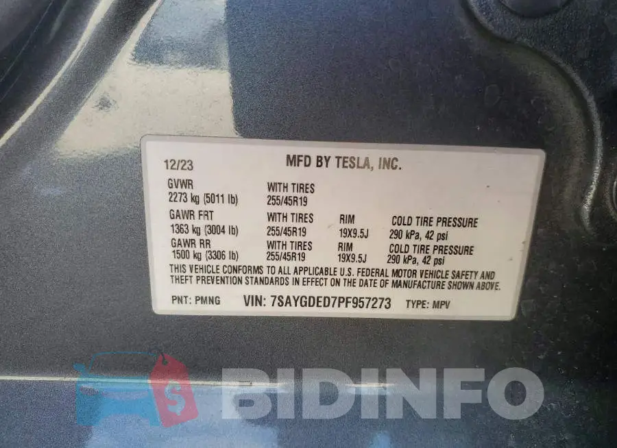 7SAYGDED7PF957273 Photo# 13