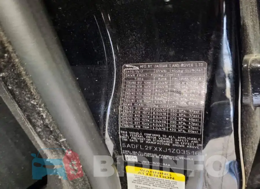 SADFL2FXXJ1Z03516 Photo# 13
