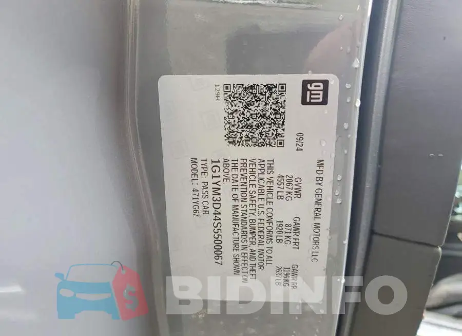 1G1YM3D44S5500067 Photo# 12