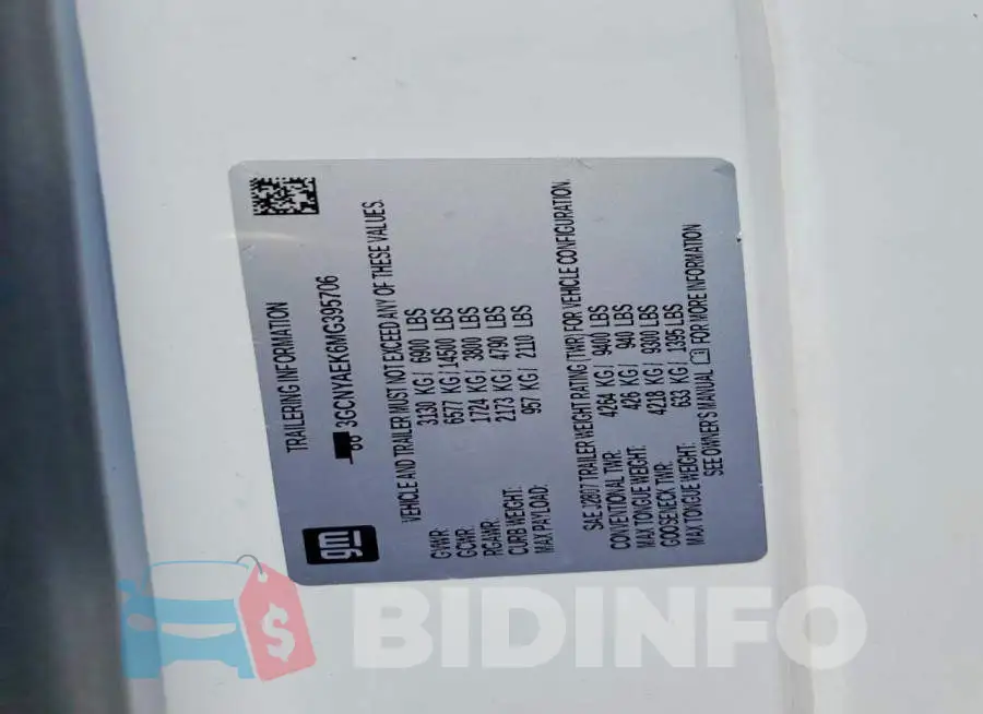 3GCNYAEK6MG395706 Photo# 12