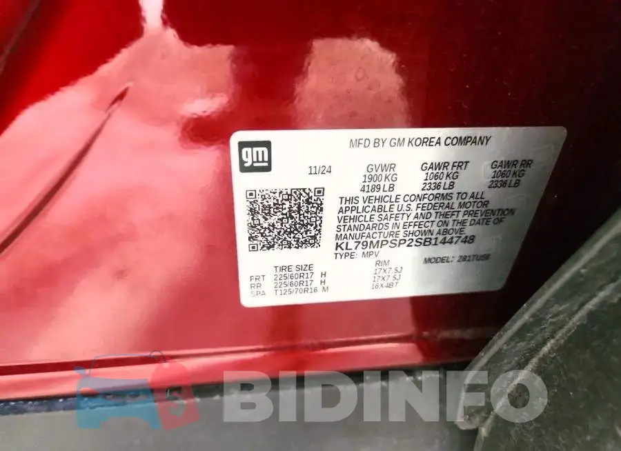 KL79MPSP2SB144748 Photo# 13