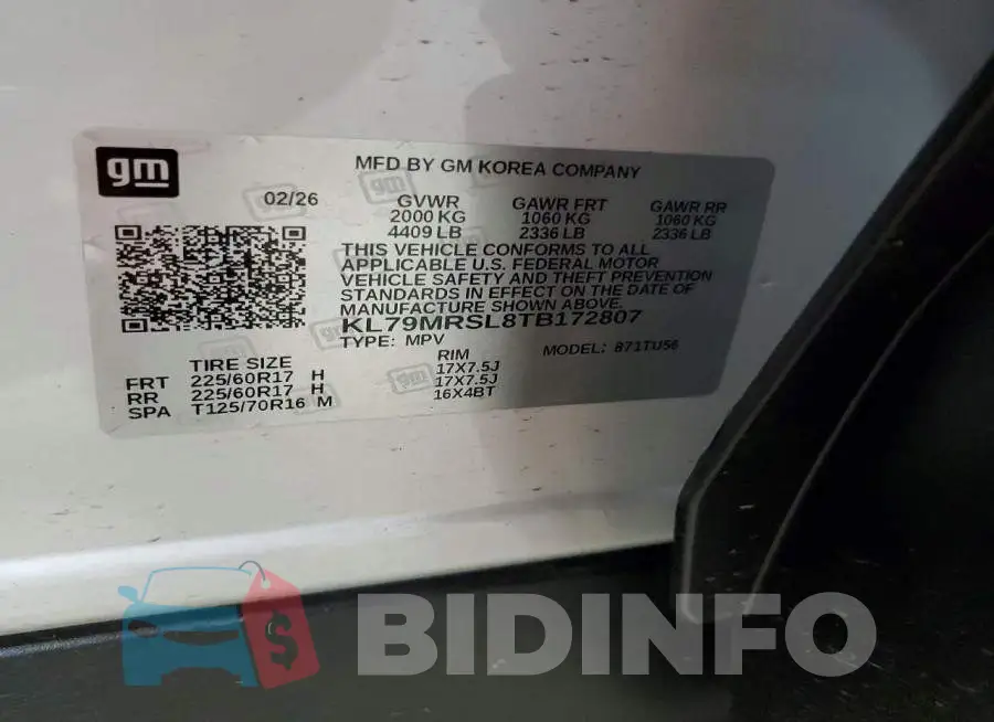 KL79MRSL8TB172807 Photo# 14