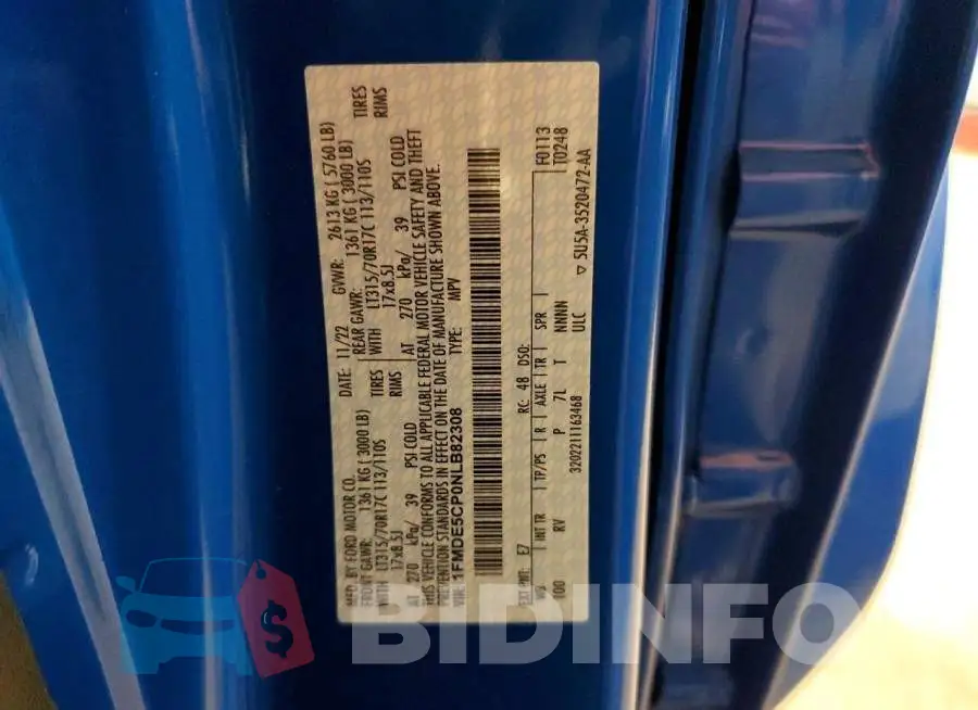1FMDE5CP0NLB82308 Photo# 13