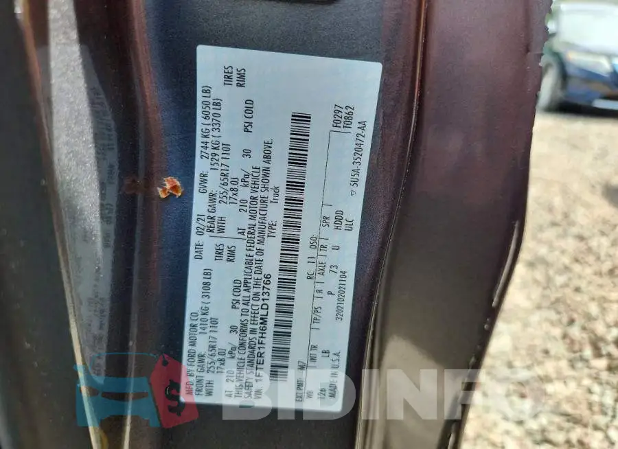1FTER1FH6MLD13766 Photo# 12