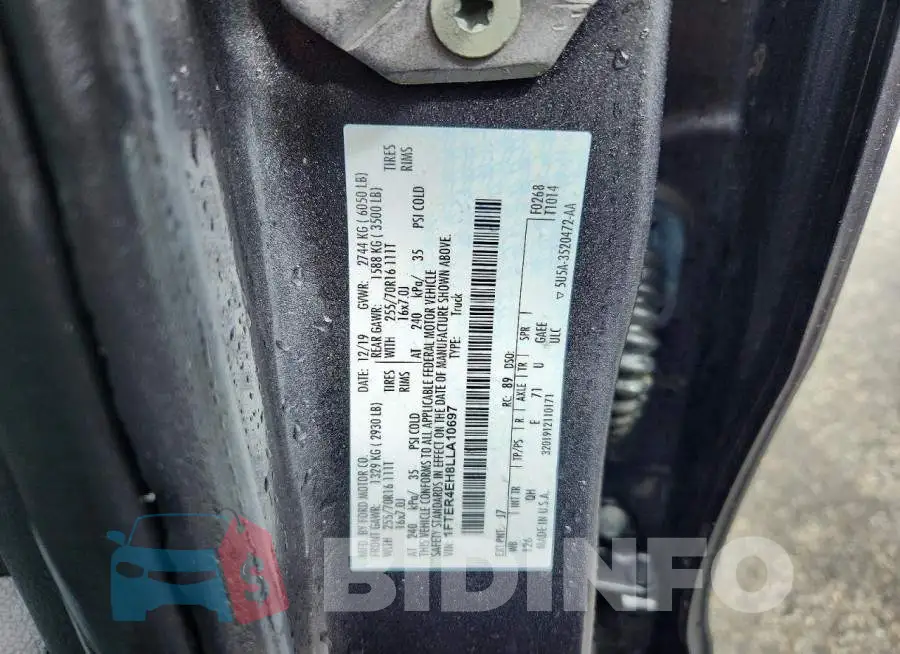 1FTER4EH8LLA10697 Photo# 12