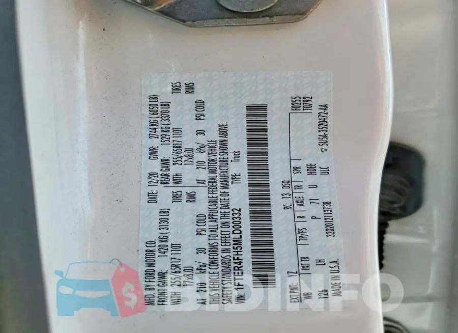 1FTER4FH5MLD00332 Photo# 12