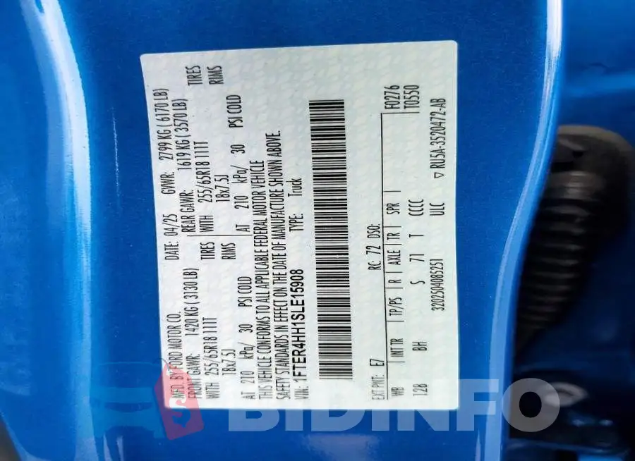 1FTER4HH1SLE15908 Photo# 12