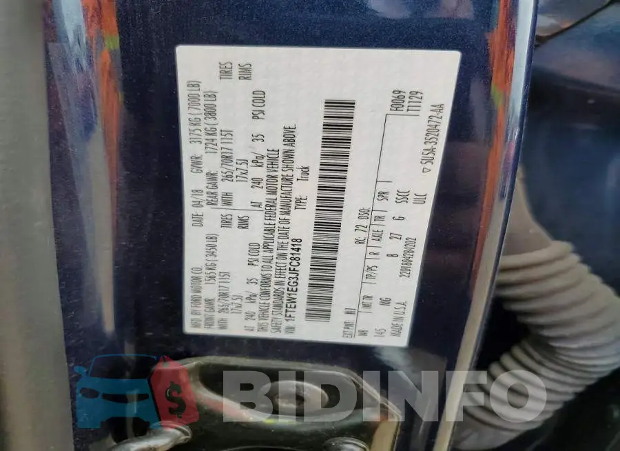 1FTEW1EG3JFC81418 Photo# 12