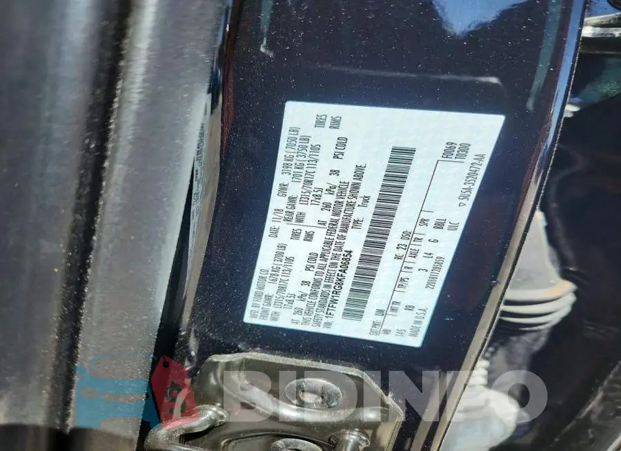 1FTFW1RG8KFA06854 Photo# 12