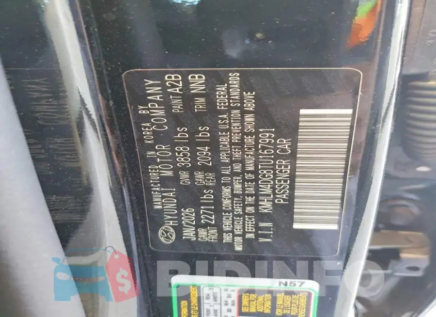 KMHLM4DG8TU167991 Photo# 12