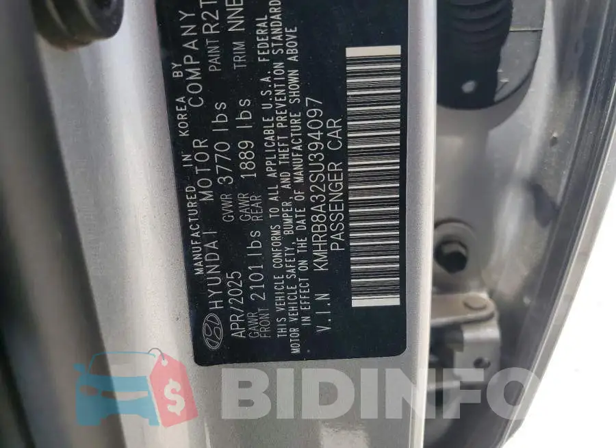 KMHRB8A32SU394097 Photo# 13