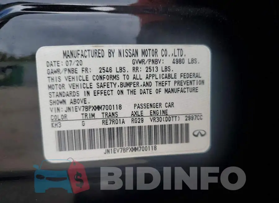 JN1EV7BPXMM700118 Photo# 12