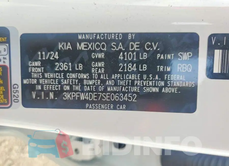 3KPFW4DE7SE063452 Photo# 12