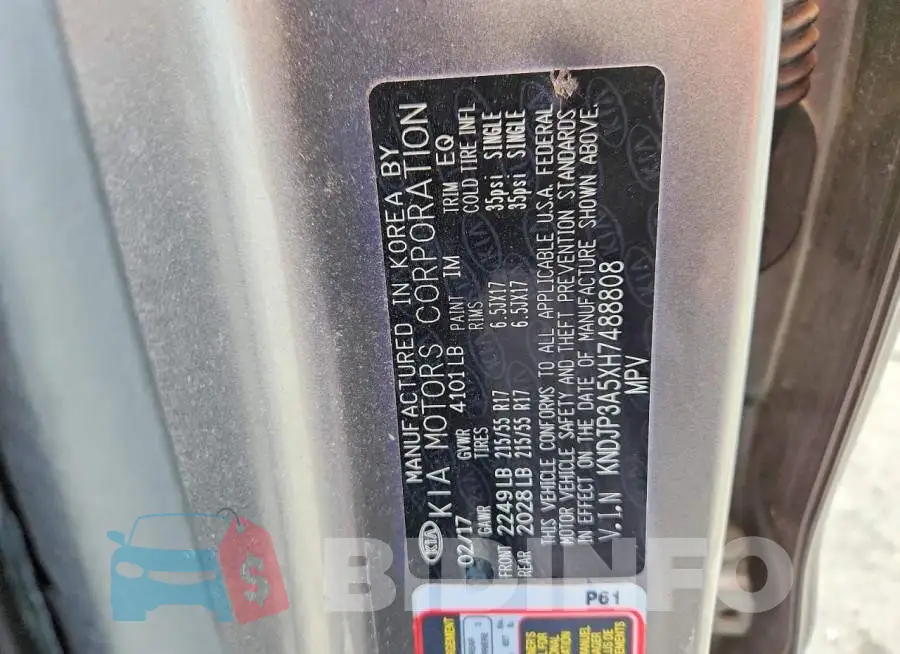 KNDJP3A5XH7488808 Photo# 12