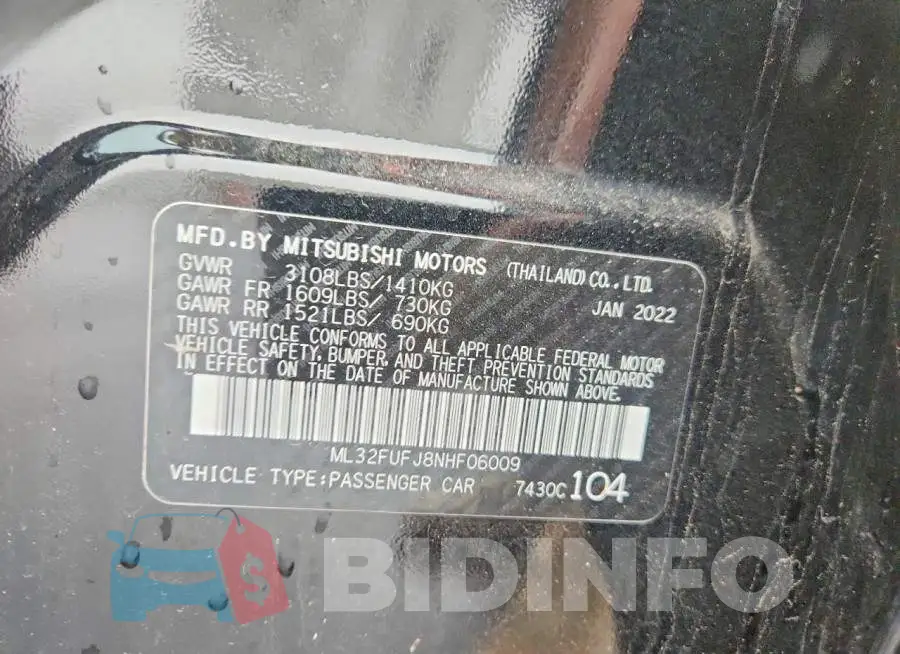 ML32FUFJ8NHF06009 Photo# 12