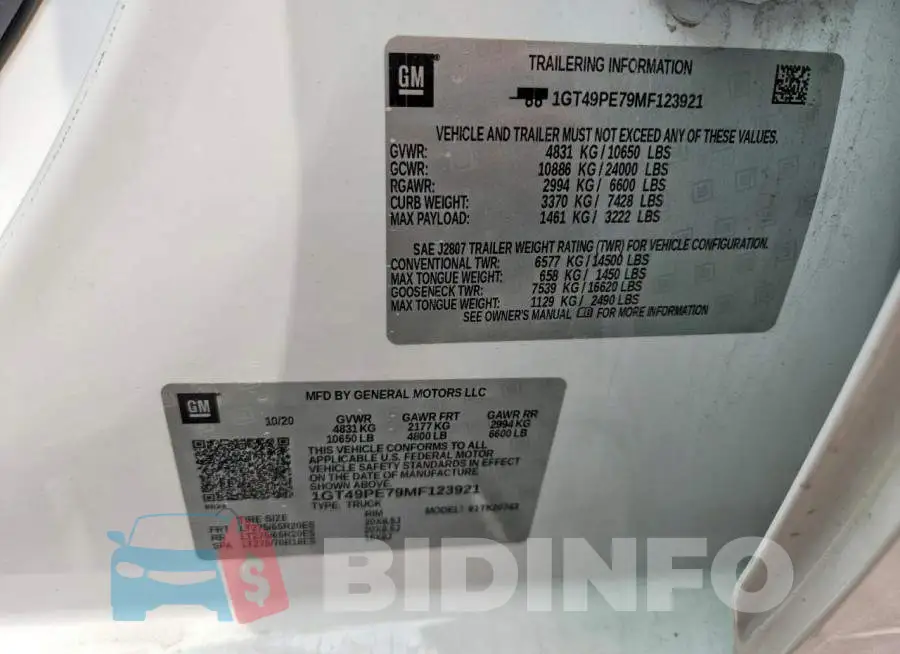 1GT49PE79MF123921 Photo# 12