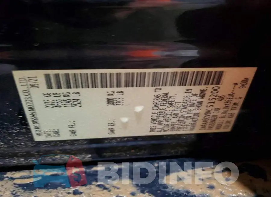 1N4AA6CV9MC515200 Photo# 12