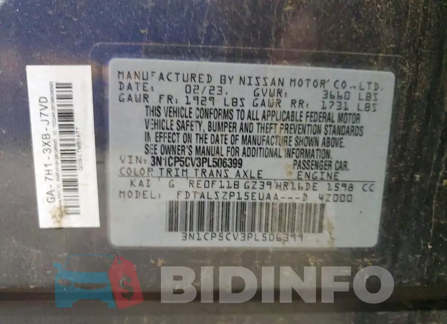 3N1CP5CV3PL506399 Photo# 12