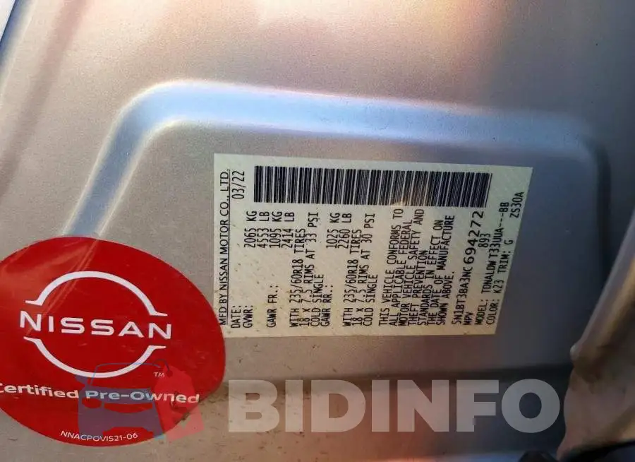 5N1BT3BA3NC694272 Photo# 12