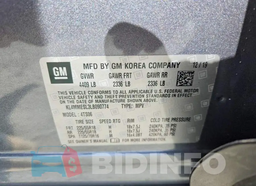 KL4MMESL3LB090774 Photo# 12