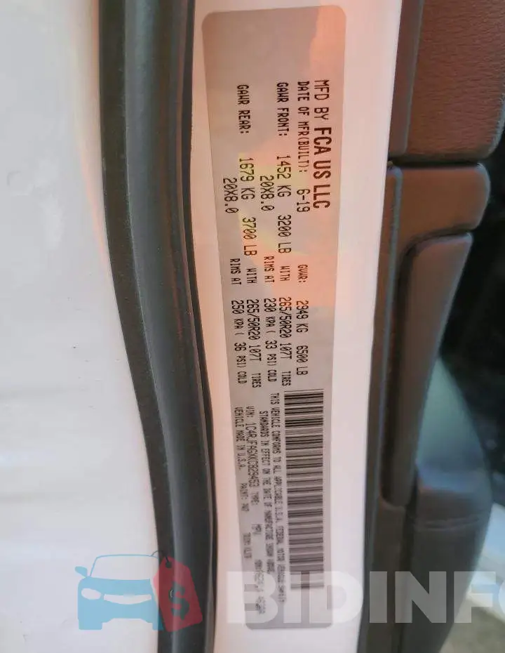 1C4RJFAGXKC829453 Photo# 13