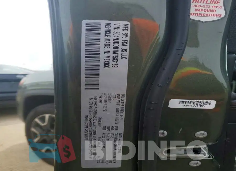 3C4NJDDB1MT583189 Photo# 12
