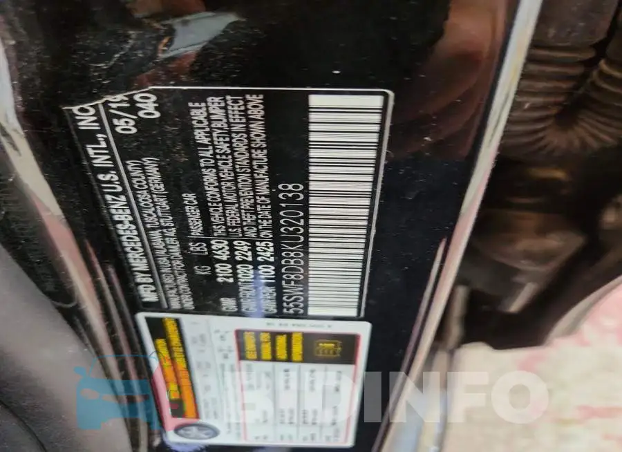 55SWF8DB8KU320138 Photo# 12
